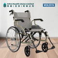 鋁合金可摺疊手推輪椅